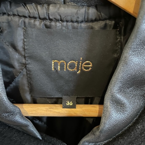 Maje long jacket - Picture 3 of 9